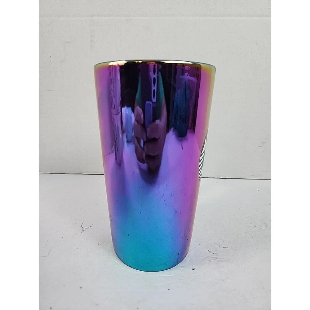 Holographic 2022 STARBUCKS Iridescent HOLIDAY Collectors Coffee Mug Cup 16 OZ